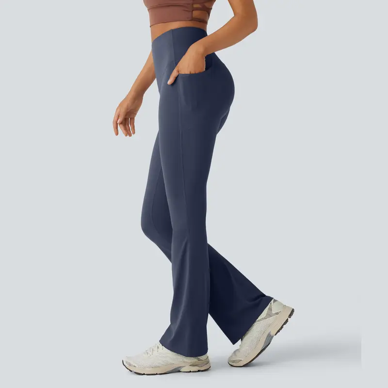 Aurora Base Women's High-Waisted Yoga Bootcut Leggings - XS-3XL media image 11