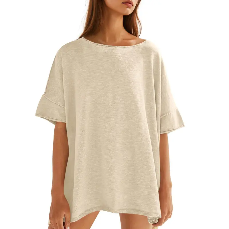 Women's oversized casual t-shirt product image 15
