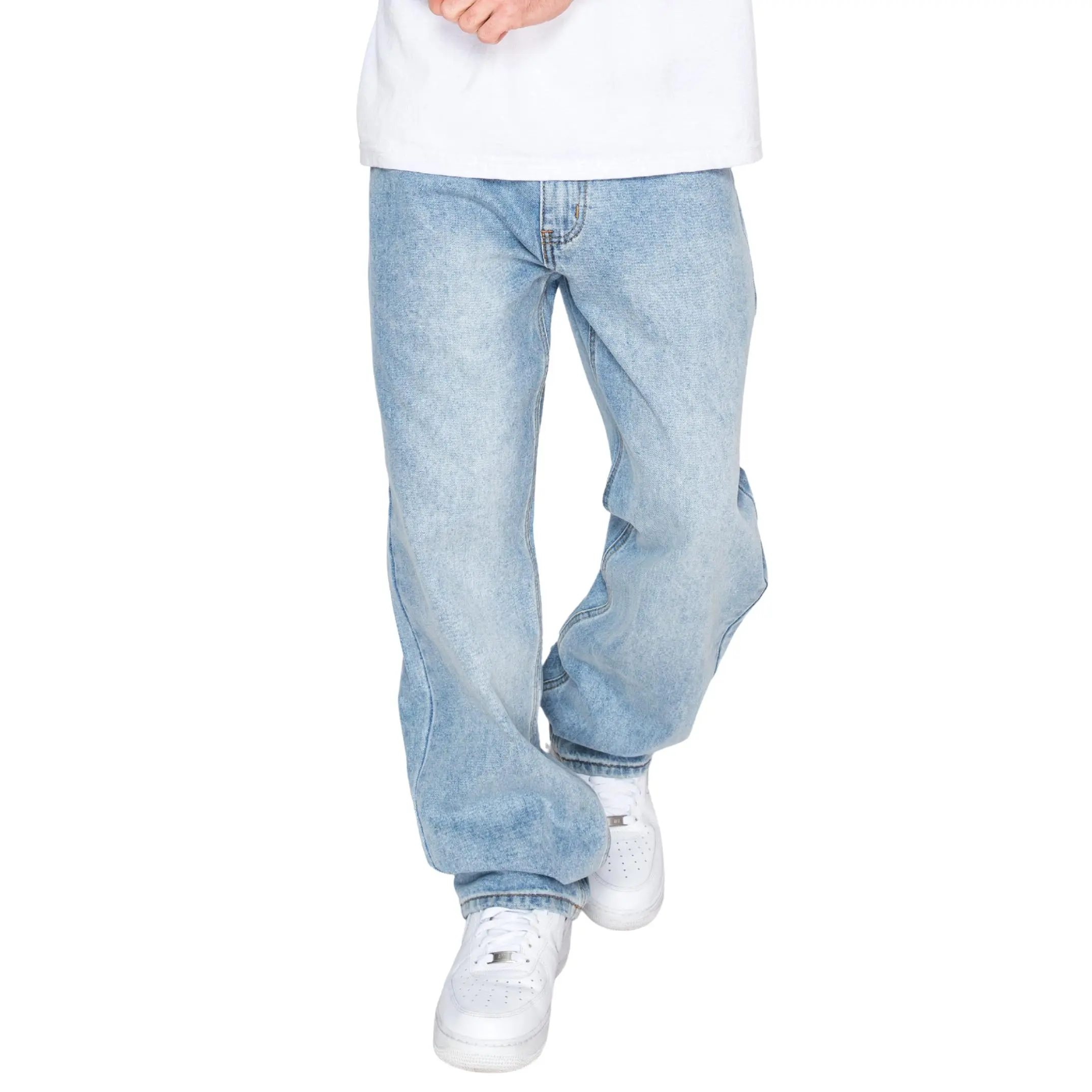 Men's 13oz Cotton Baggy Denim Jeans product image 2