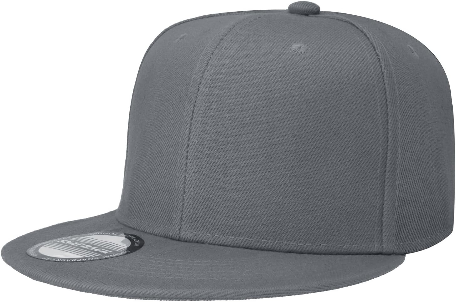Aurora Base Classic Adjustable Snapback Hat Grey