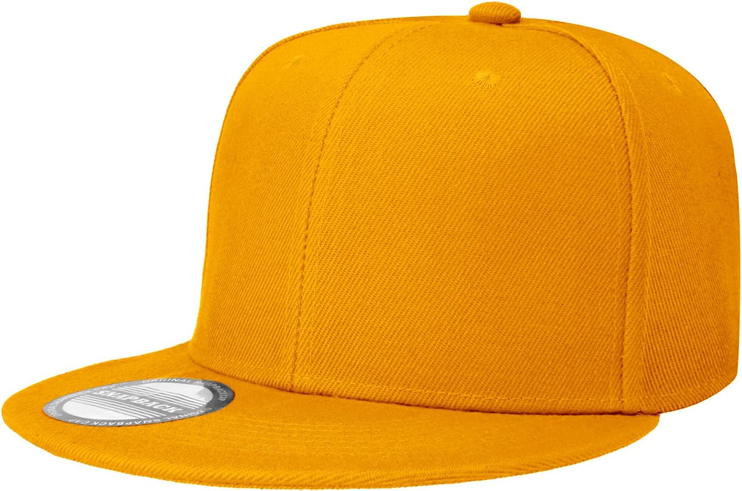 Aurora Base Classic Adjustable Snapback Hat Gold