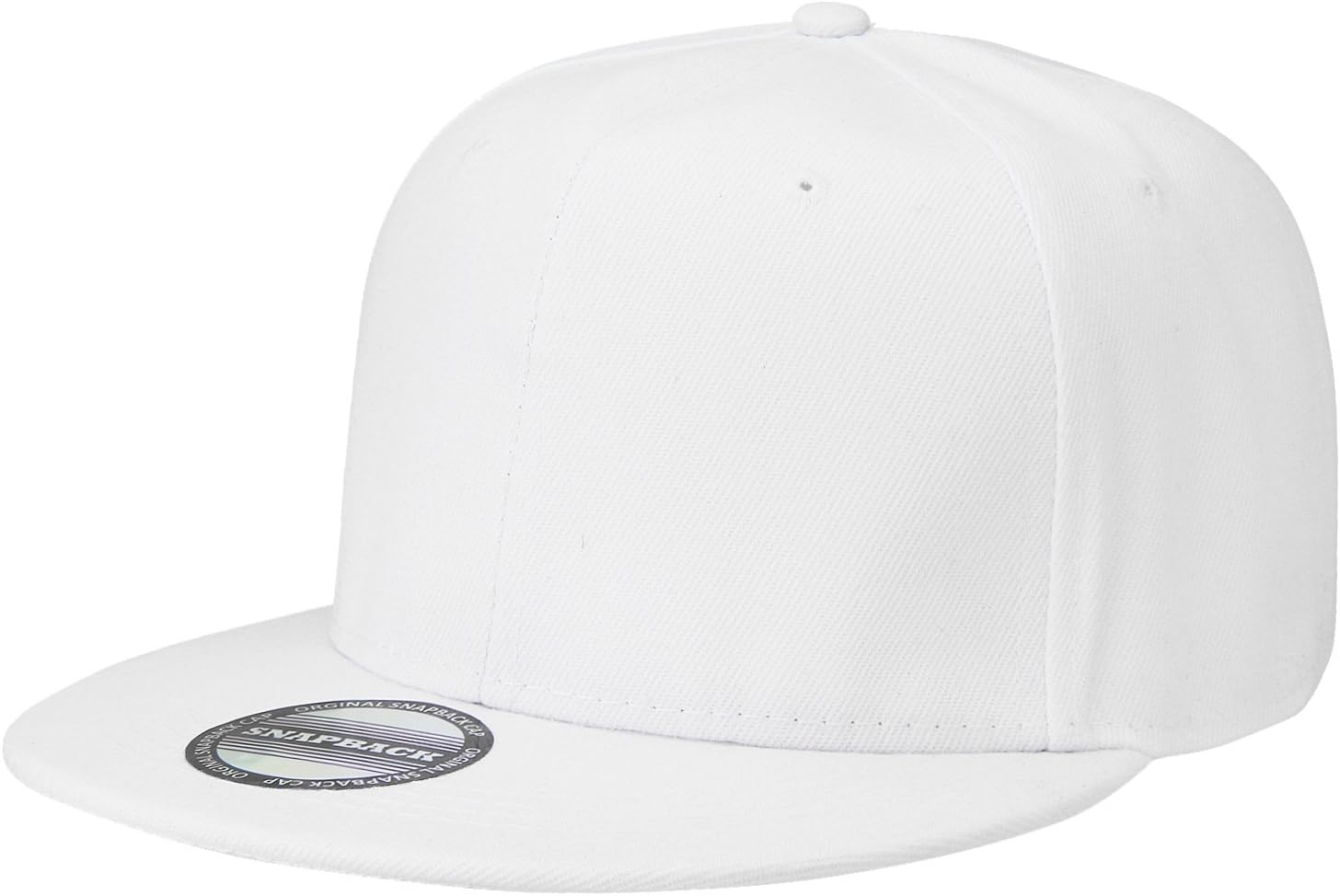 Aurora Base Classic Adjustable Snapback Hat White