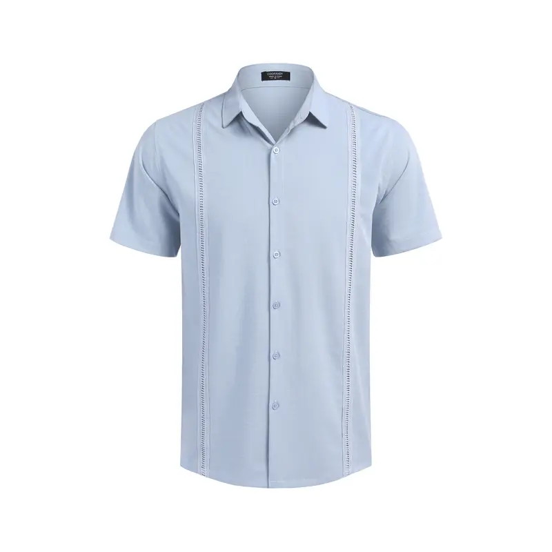 Men's Cuban Guayabera Short Sleeve Shirt product image 10