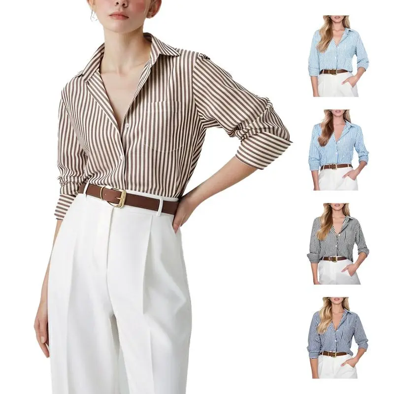 Striped Button-Down Shirts