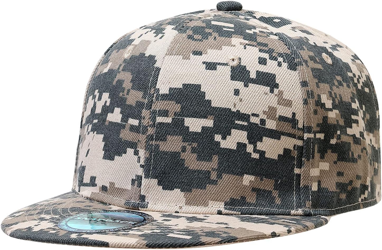 Aurora Base Classic Adjustable Snapback Hat Digital Camouflage