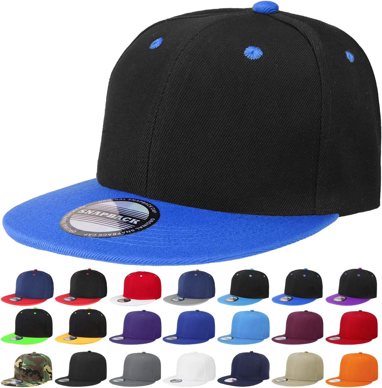 Aurora Base Classic Adjustable Snapback Hat