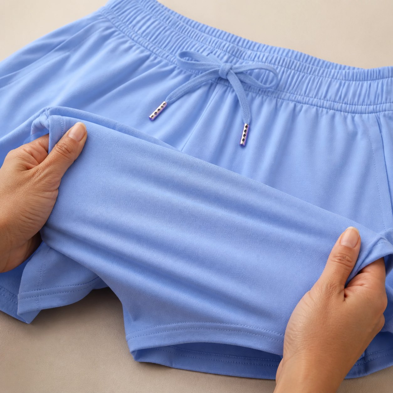 92% Rayon, 8% Spandex