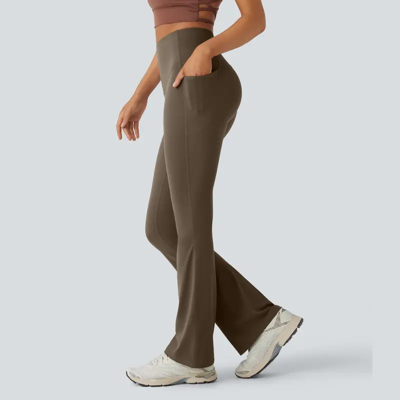 Aurora Base Women's High-Waisted Yoga Bootcut Leggings - XS-3XL media image 14