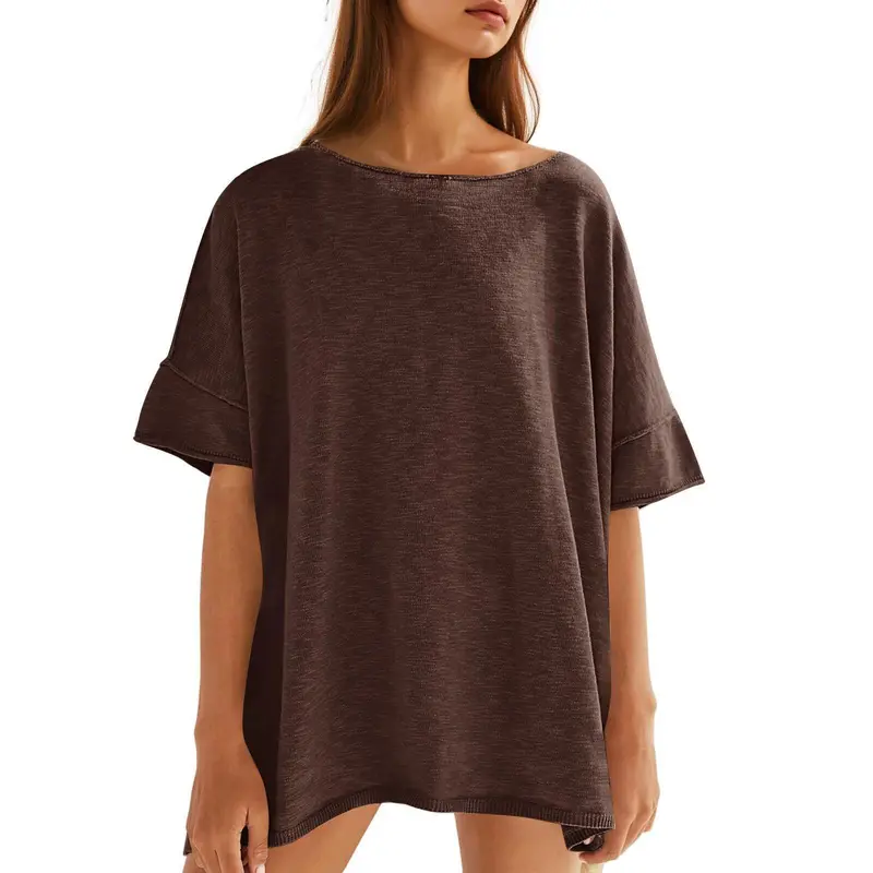 Women's oversized casual t-shirt product image 17