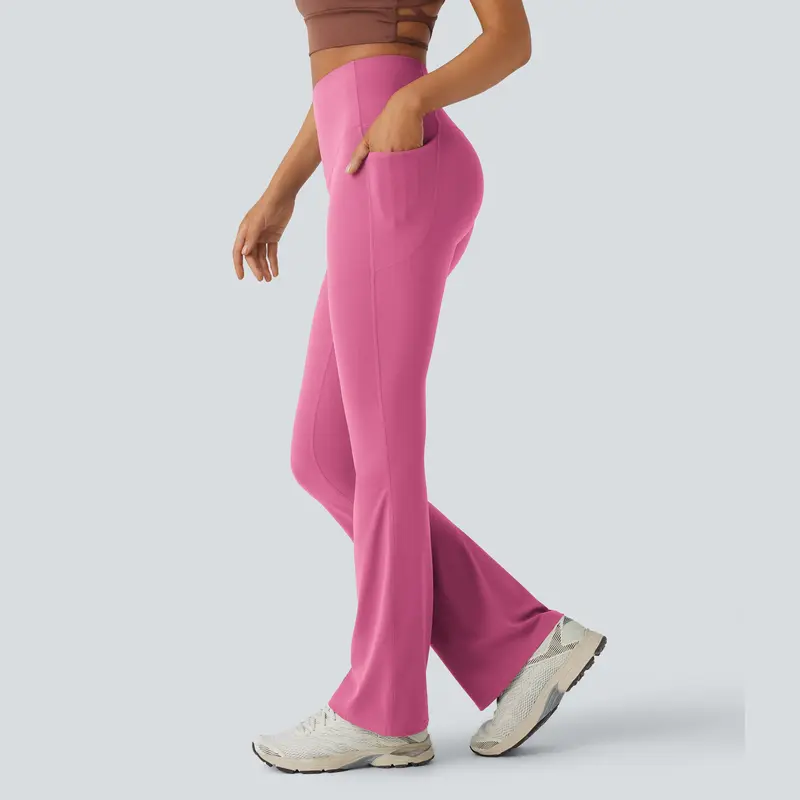 Aurora Base Women's High-Waisted Yoga Bootcut Leggings - XS-3XL media image 16