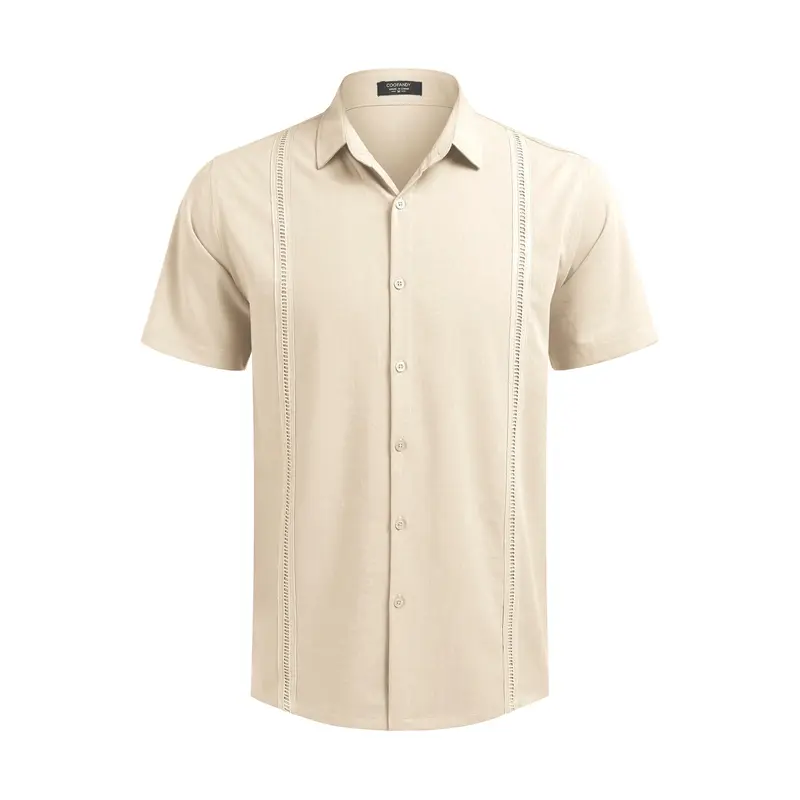 Men's Cuban Guayabera Short Sleeve Shirt product image 11