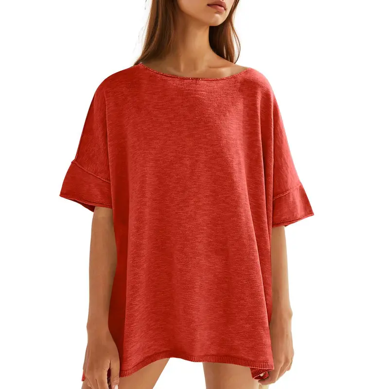 Women's oversized casual t-shirt product image 11
