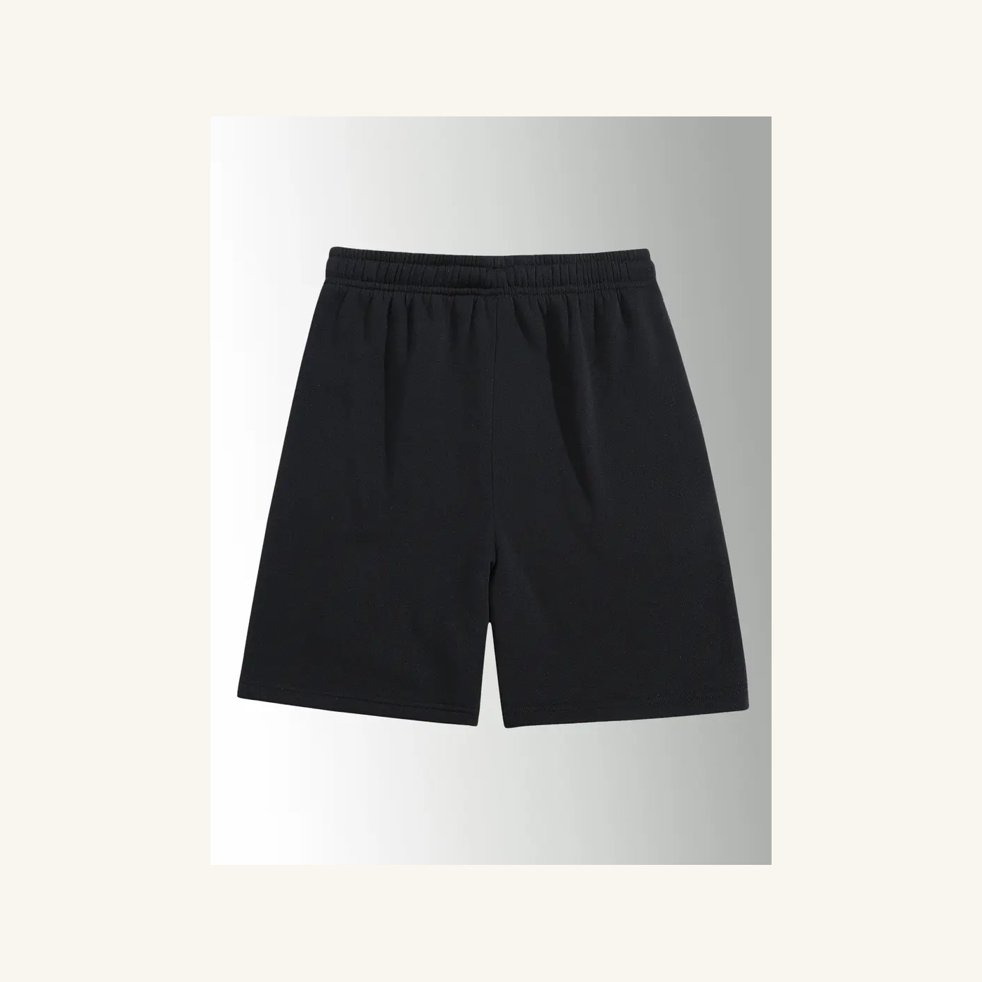 Unisex 5-Inch Drawstring Shorts 9PCS Sets BACK back view