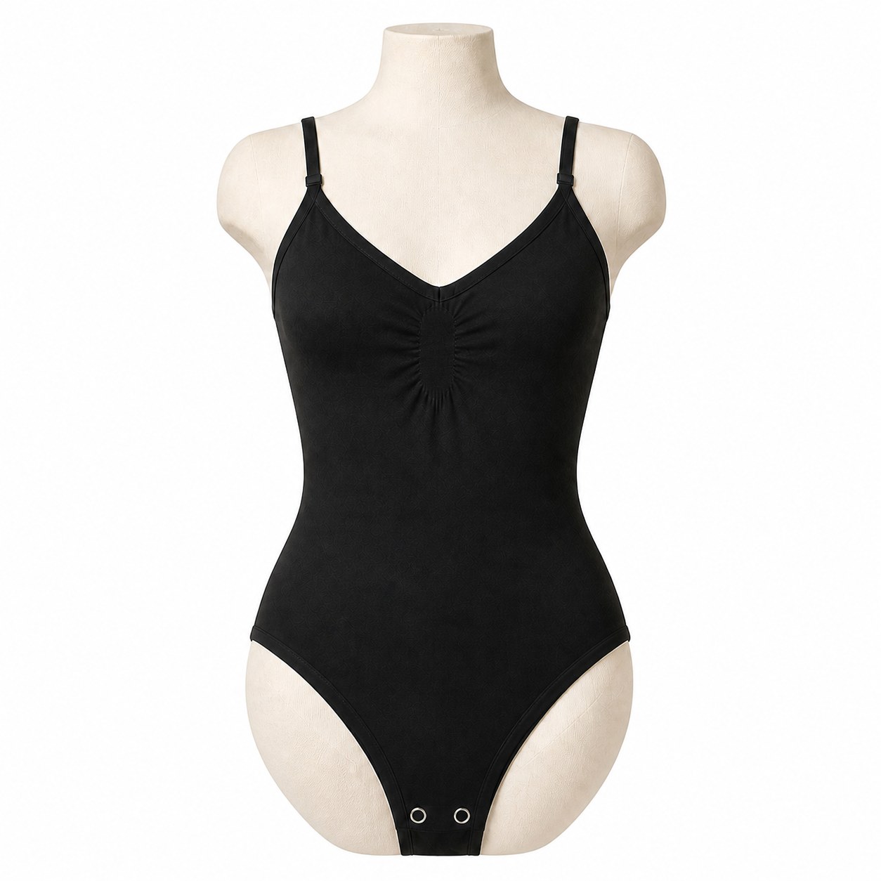 6PCS Seamless Shapewear Bodysuits Front Fit Detail