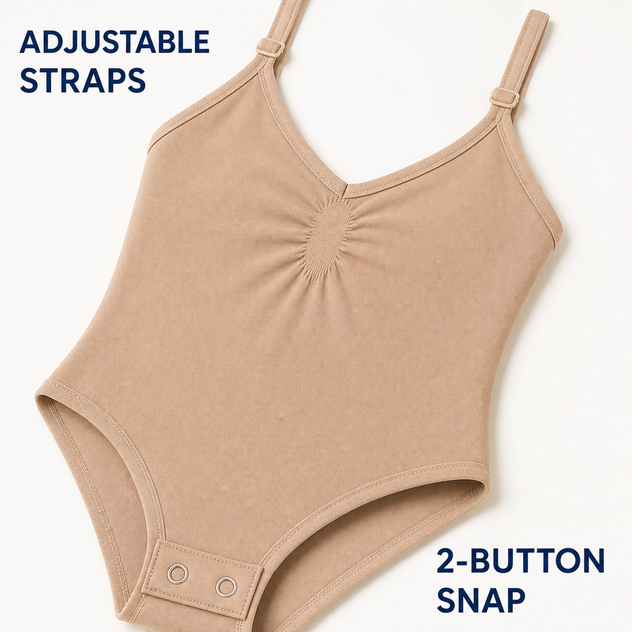 6PCS Seamless Shapewear Bodysuits Strap And Crotch Snap Detail