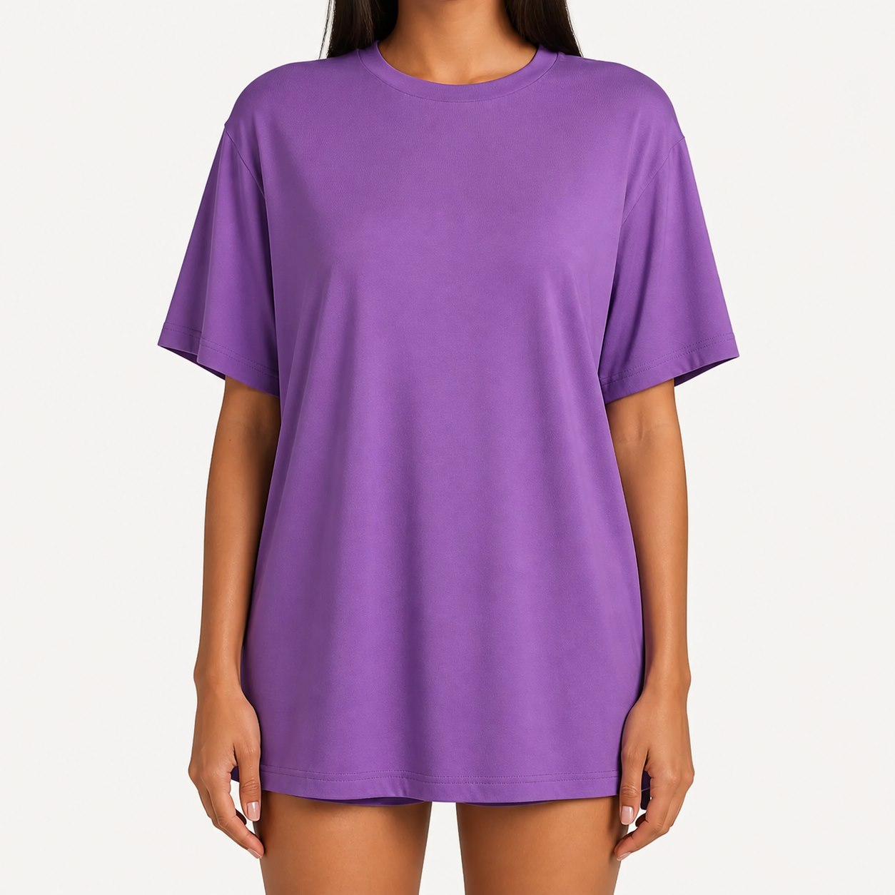 Unisex Cloud Tee Multi-Piece Lounge Sets Front View front-view