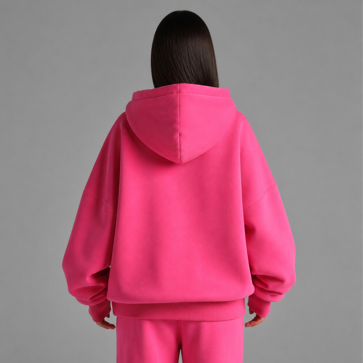 Cloud Zip Hoodie 5PCS Sets BACK back view