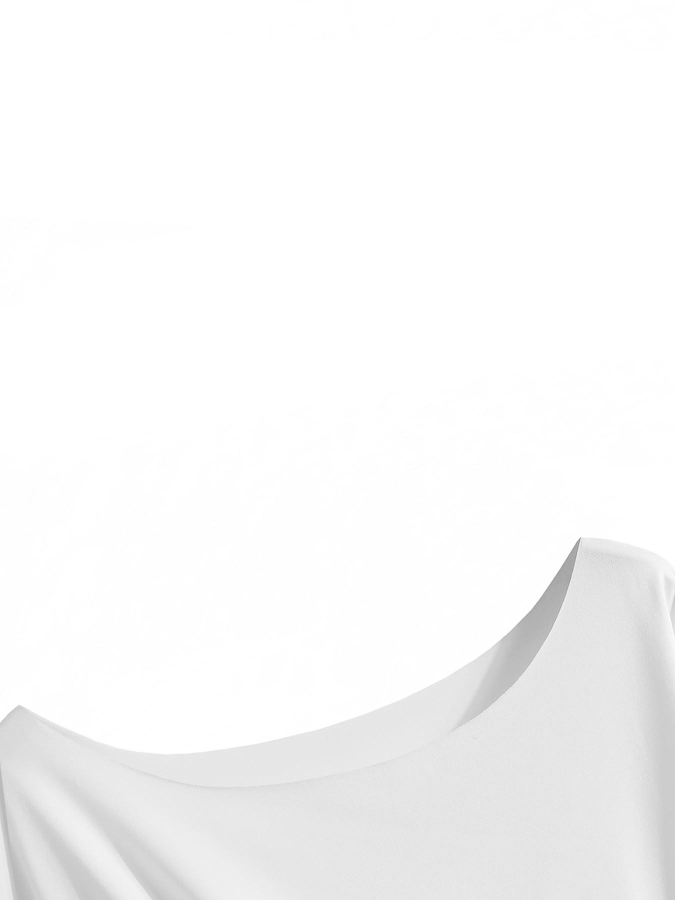Women's Off-Shoulder Leopard Print Tee Multi-Piece Sets NECKLINE DETAIL off-shoulder neckline detail