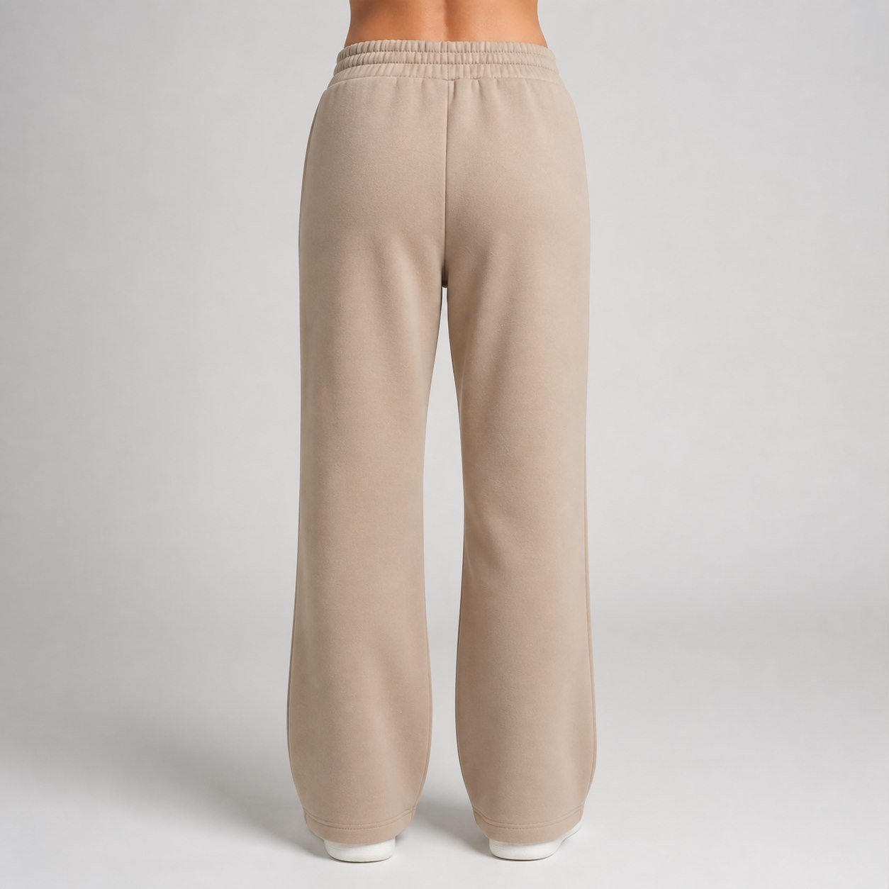 Unisex Minimalist Straight Leg Sweatpants Multi-Piece Sets Back View back-view