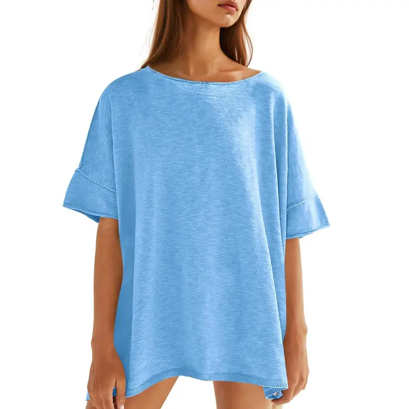 Women's oversized casual t-shirt product image 9