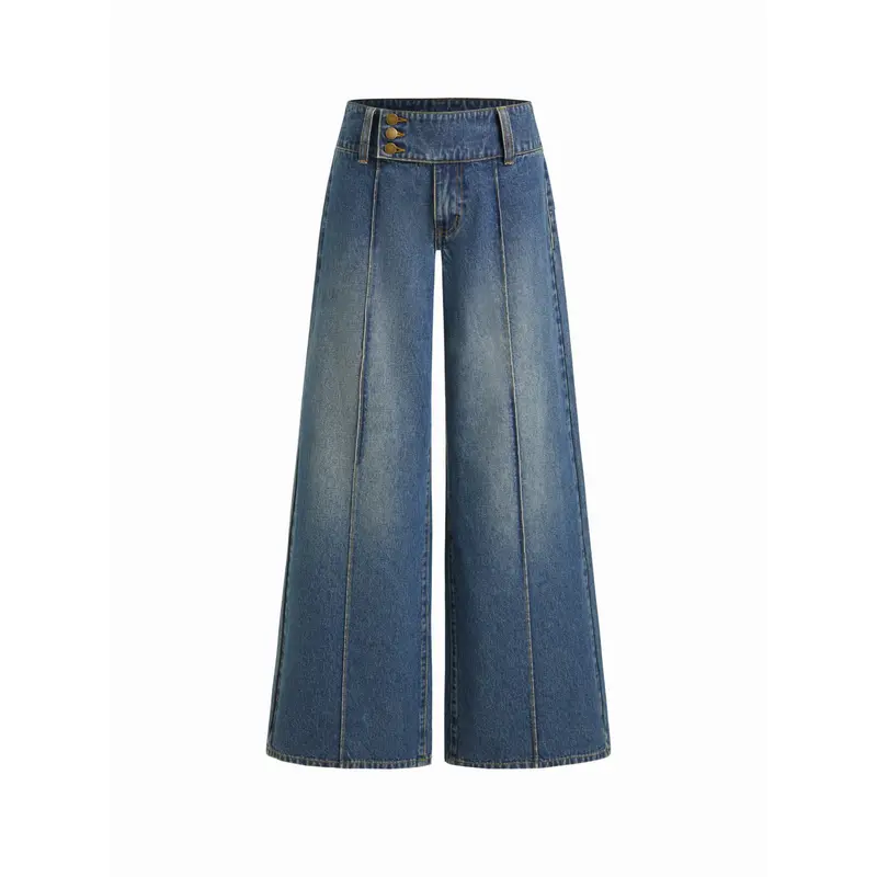 Women's Low Rise Baggy Stretch Jeans product image 11