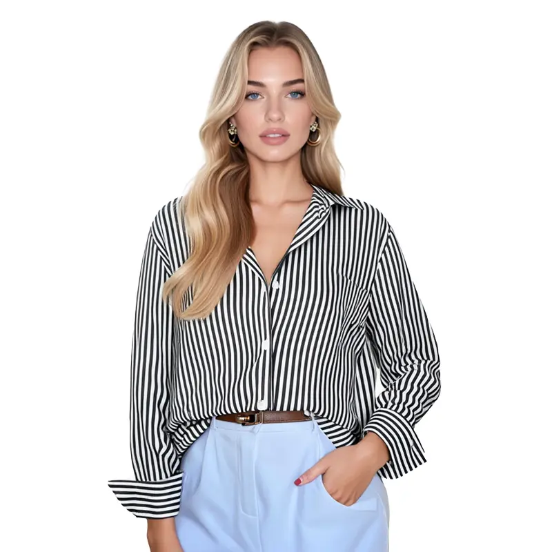 Striped Button-Down Shirts