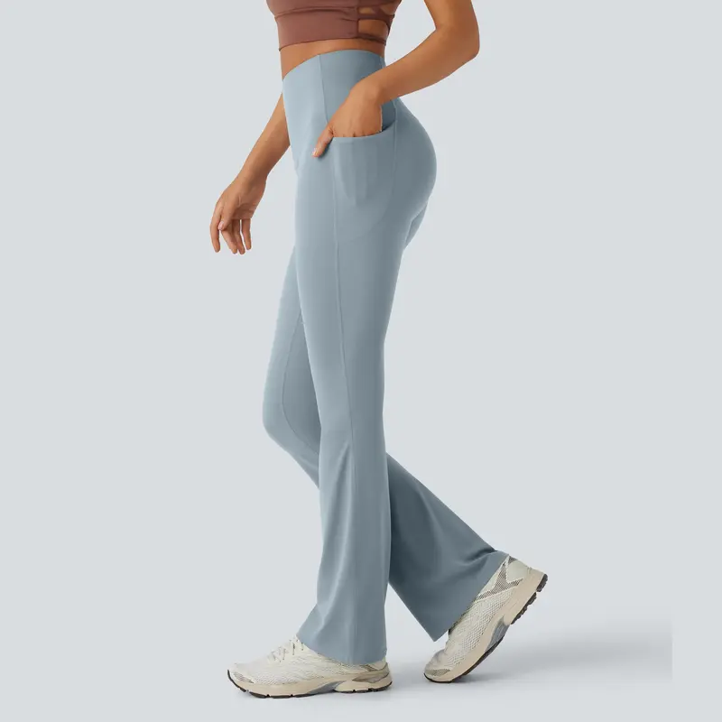 Aurora Base Women's High-Waisted Yoga Bootcut Leggings - XS-3XL media image 18