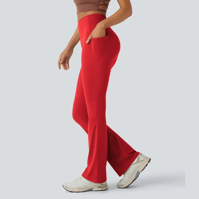 Aurora Base Women's High-Waisted Yoga Bootcut Leggings - XS-3XL media image 15
