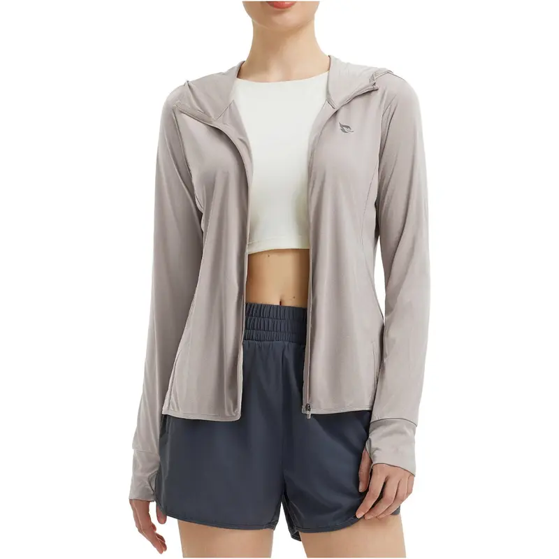 Aurora Base Women's UPF 50+ Lightweight Sun Protection Hoodie media image 22