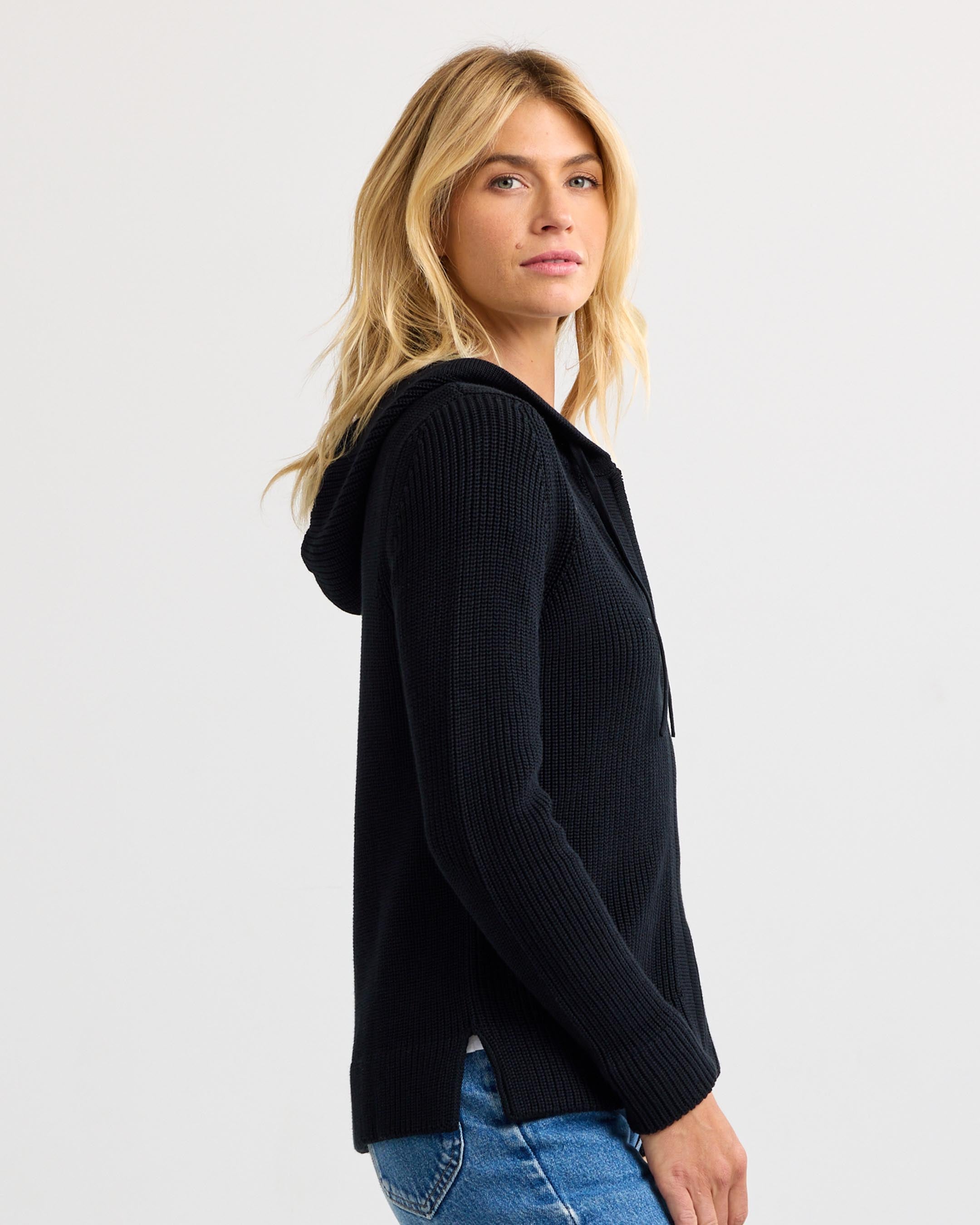 Women's Cotton Fisherman Zip Hoodie product image 36