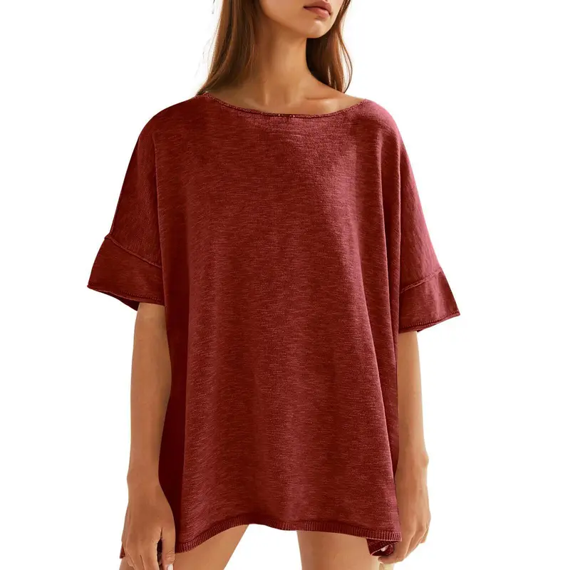 Women's oversized casual t-shirt product image 12