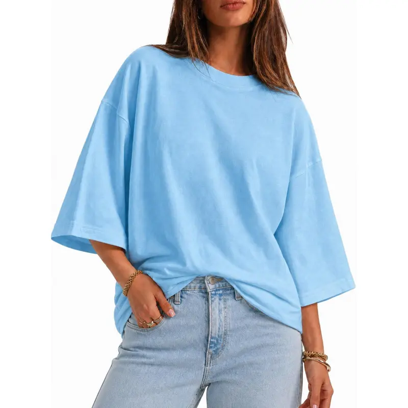 Women's oversized cotton t-shirt product image 13