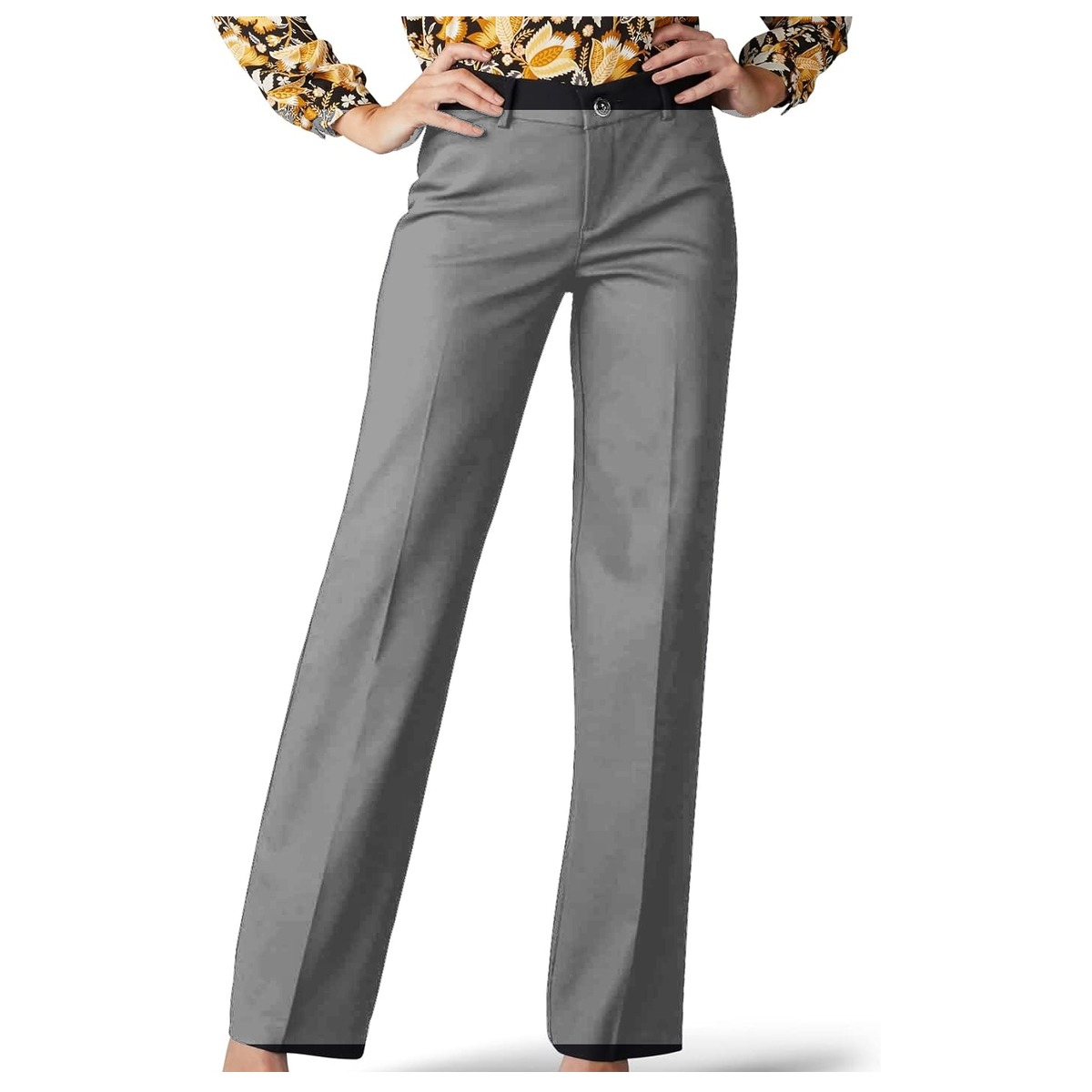 Women's Stretch Trouser Pants Ash Heather