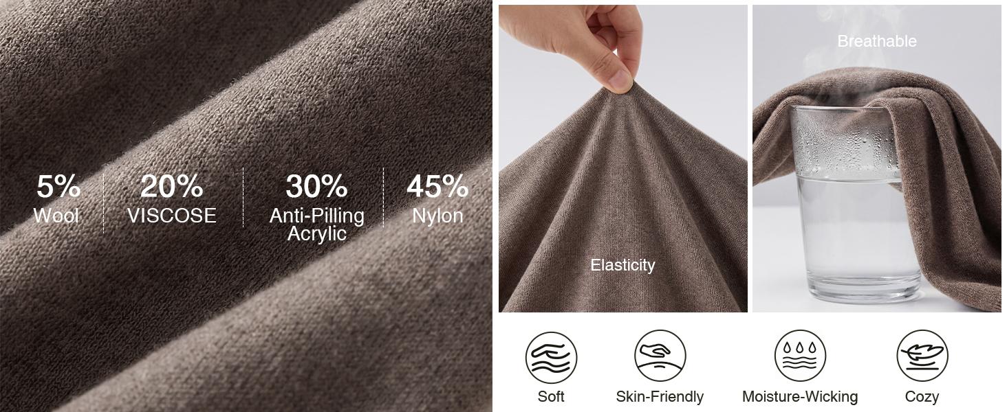 Wool Blend Comfort