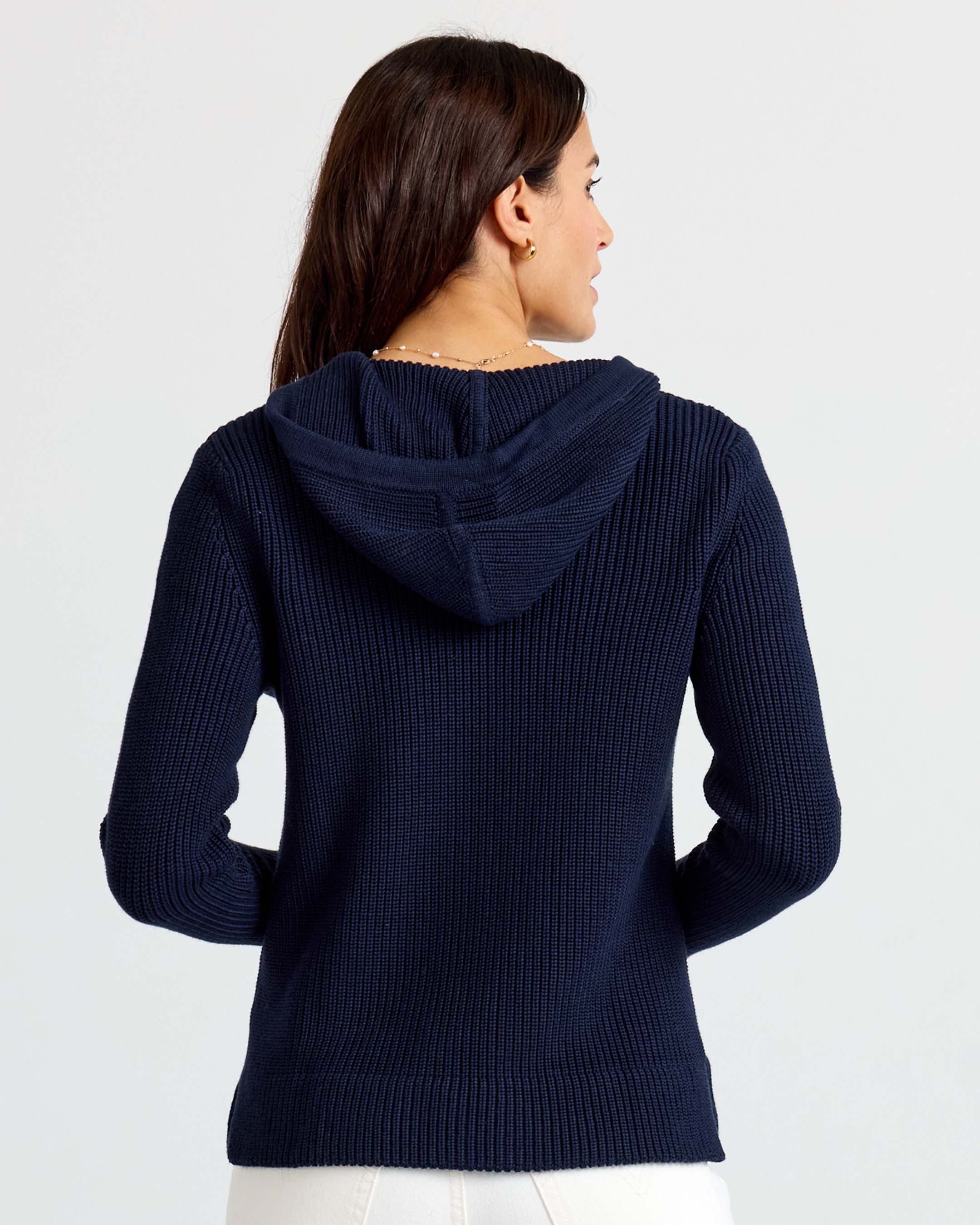 Women's Cotton Fisherman Zip Hoodie product image 33