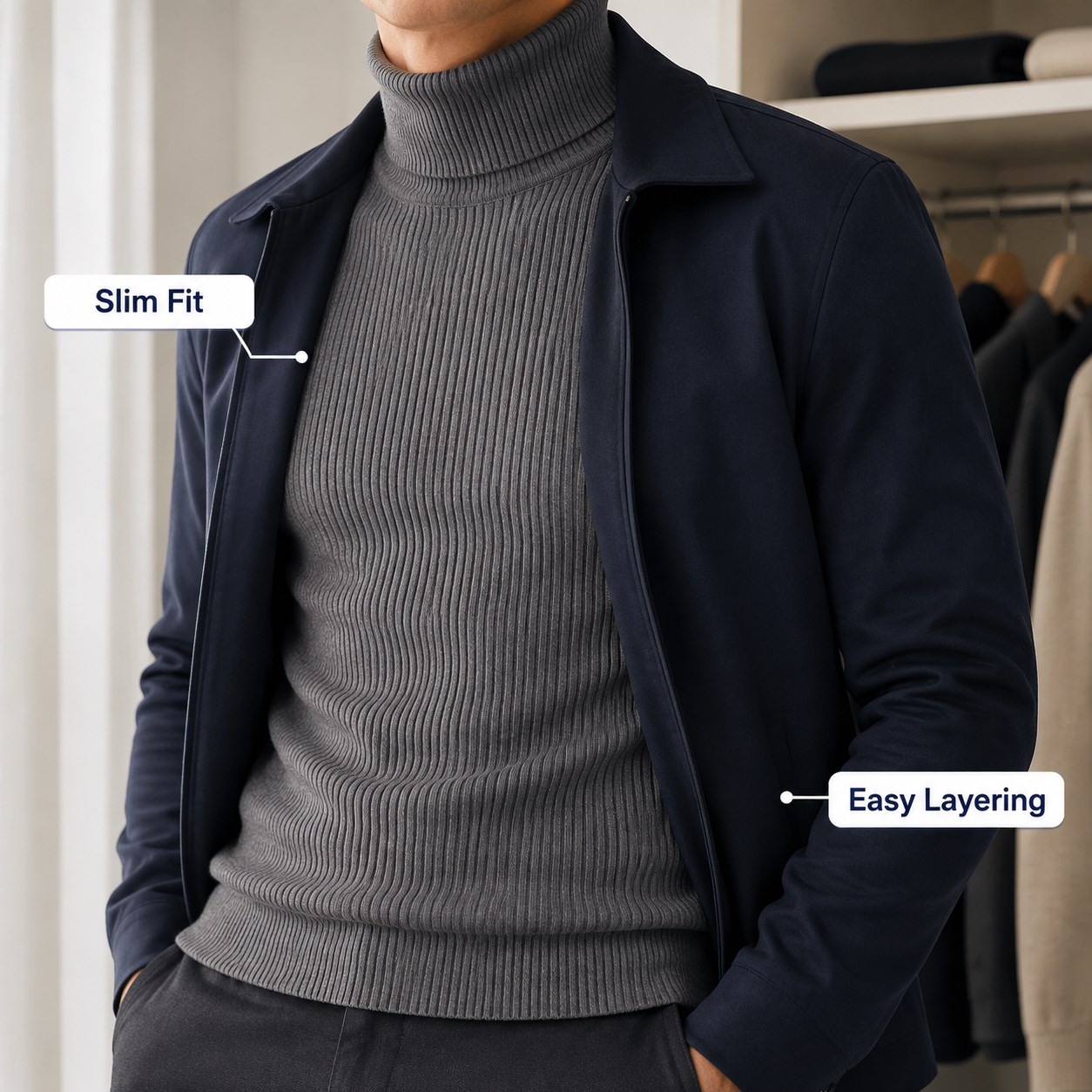 Slim Layering Fit