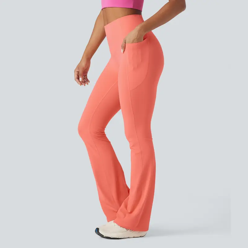Aurora Base Women's High-Waisted Yoga Bootcut Leggings - XS-3XL media image 21