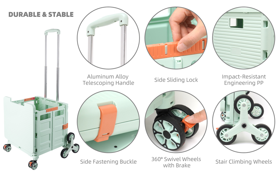 Katsuyoku Foldable Utility Cart