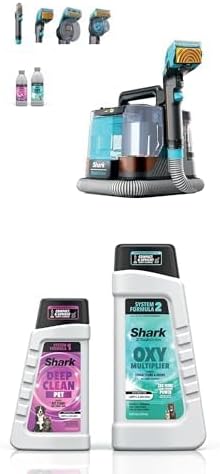 PX201 StainStriker Portable Carpet & Upholstery Cleaner, Spot, Stain, & Odor Eliminator, 3 Attachments, Perfect for Pets, Carpet, Area Rugs, Couches, Upholstery, Cars & More, White