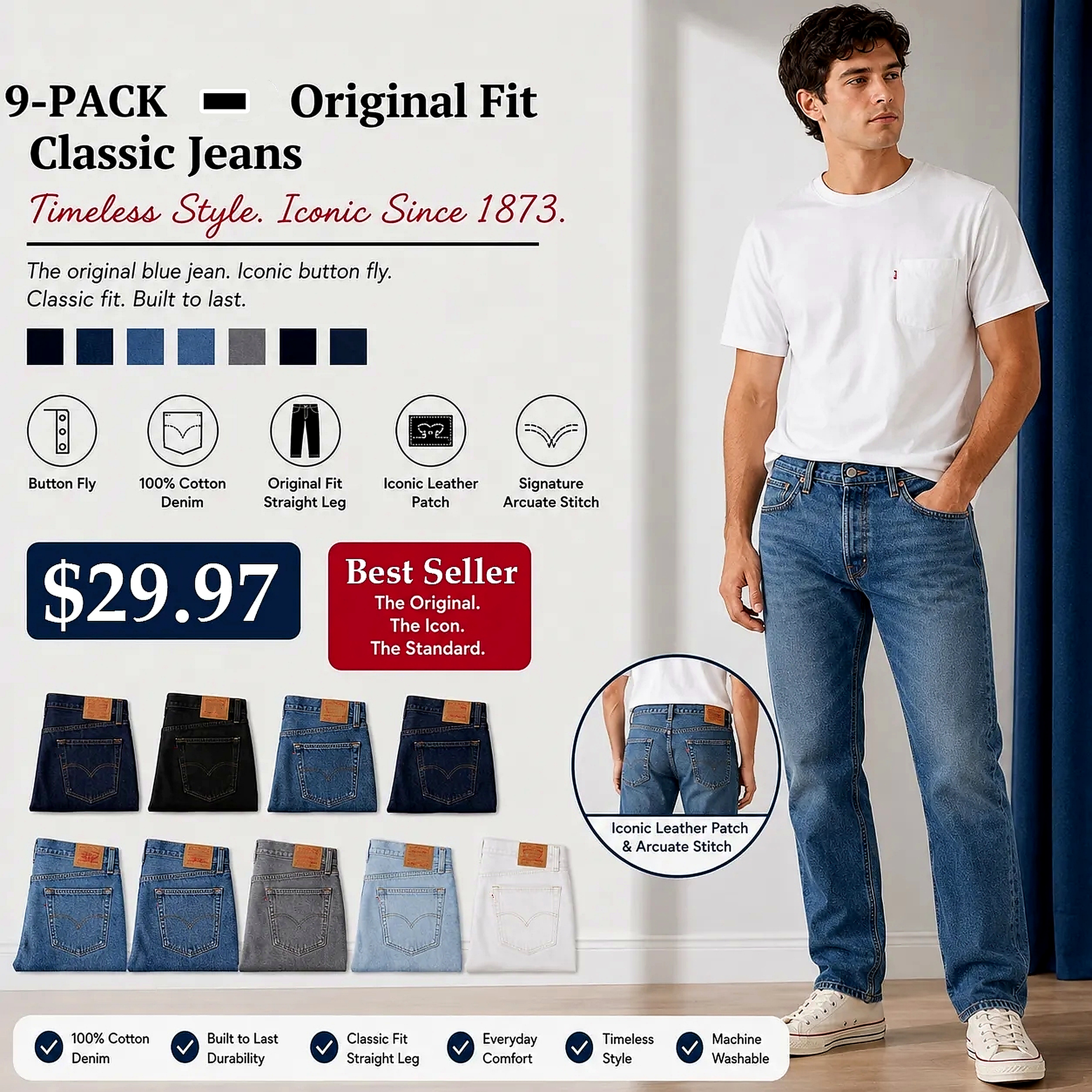 ORIGINAL FIT JEANS