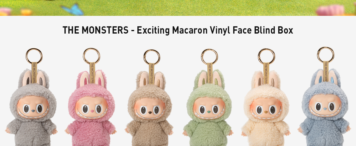 THE MONSTERS - Tasty Macarons Vinyl Face Blind Box