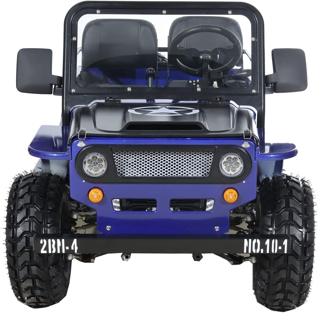 125cc Mini Jeep | Willys Edition | 3-Speed | Off Road | Gasoline Engine