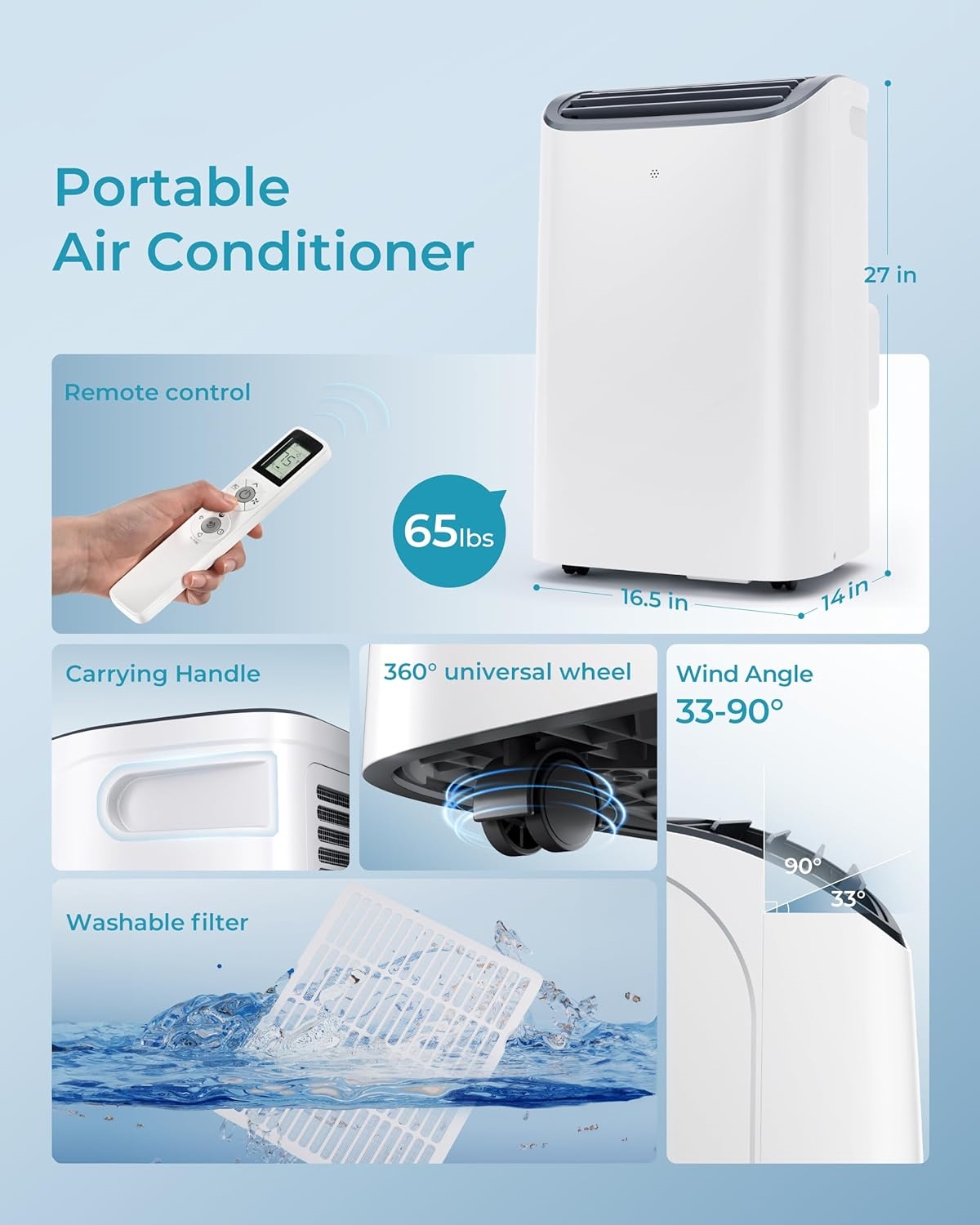 8,000 BTU Portable Air Conditioners