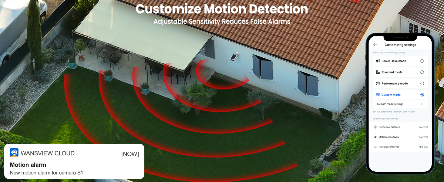 Customize Motion Detection