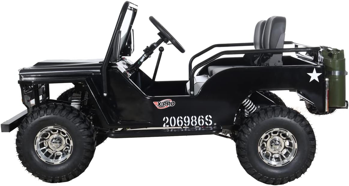 125cc Mini Jeep | Willys Edition | 3-Speed | Off Road | Gasoline Engine