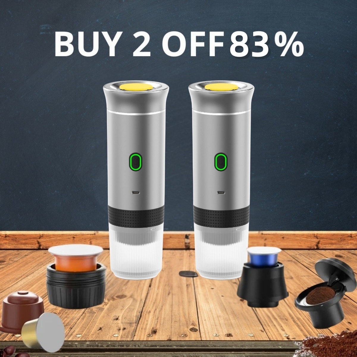Convinient Portable Coffee Maker ☕🫘