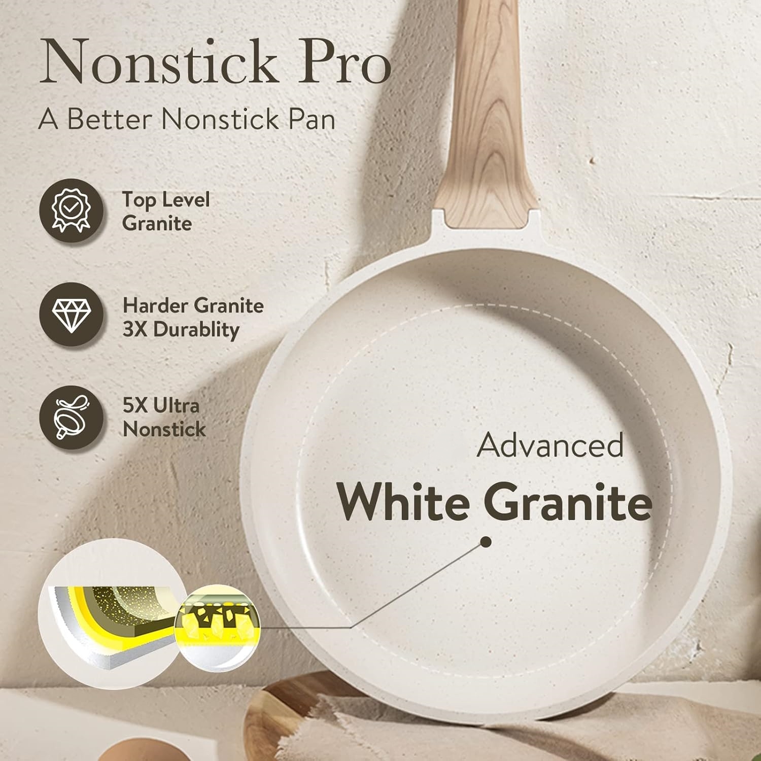 21Pcs Pots and Pans Set