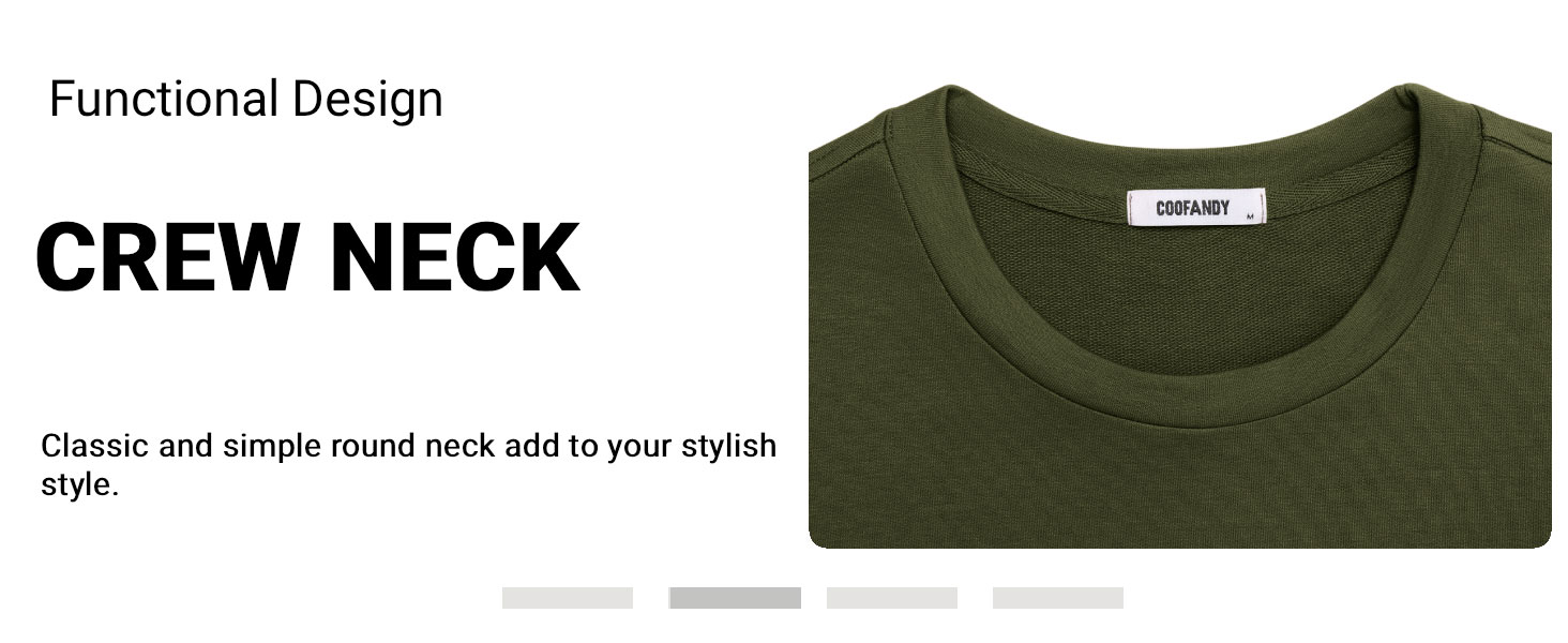 coofandy mens crew neck tee shirt