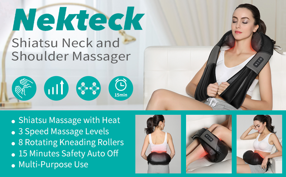Neck back massager