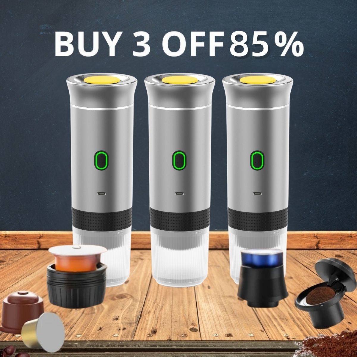 Convinient Portable Coffee Maker ☕🫘